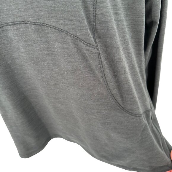 Spyder Active Womens Black Heather Long Sleeve Performance Active Top Size L - Picture 4 of 10